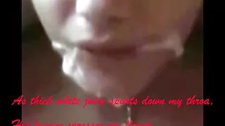自信的丈夫對他的小妻子的妻子很難